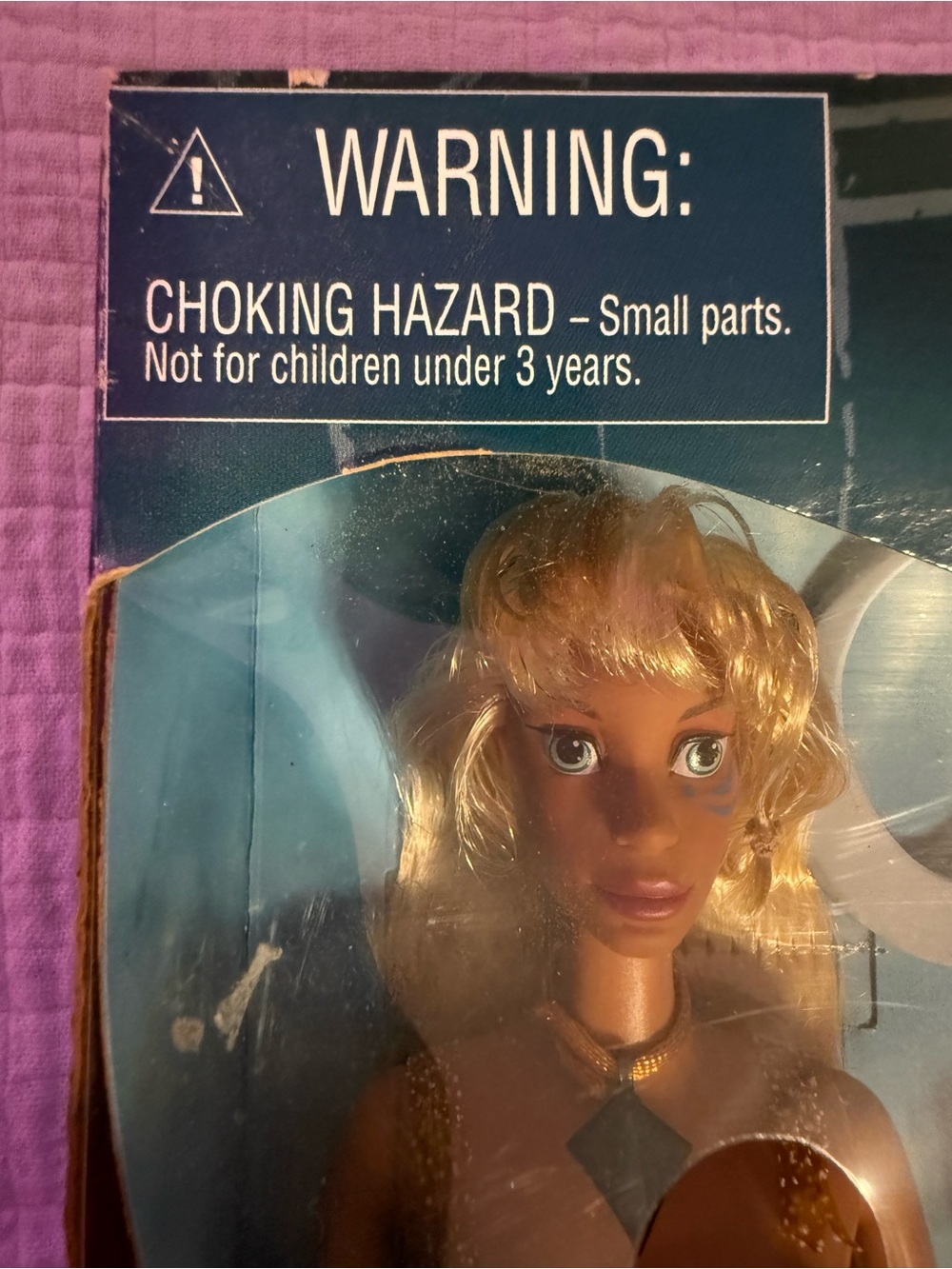 Disney Atlantis Crystal Princess Kida doll w/light up necklace 29327 Rare NRFB - Picture 6 of 16